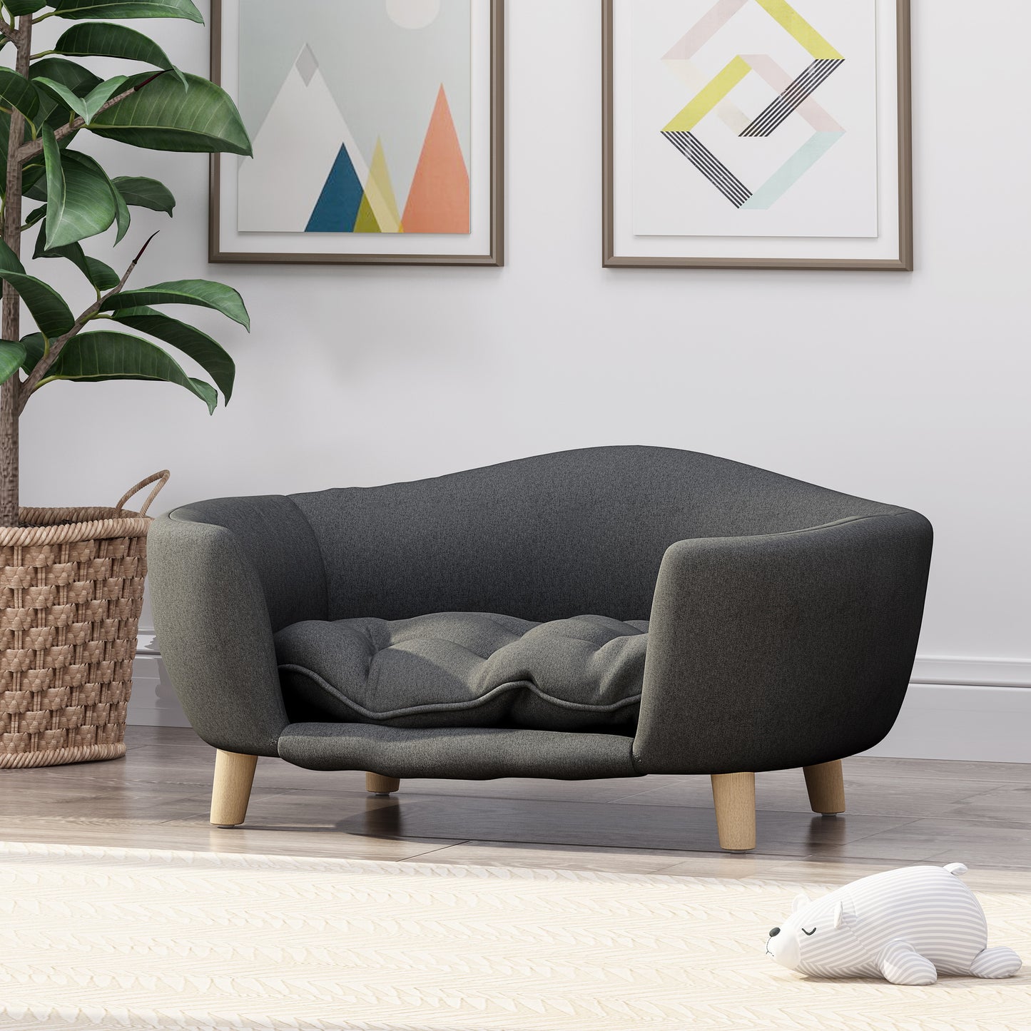 Luxury Dog Bed Cozy Couch